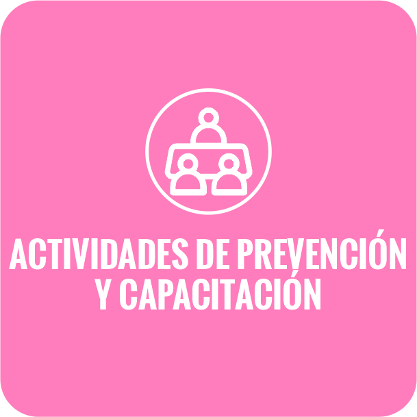 Fundación Lucerito - Actividades de prevención y capacitación